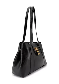 Fiora Signature Lock Satchel