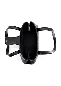 Fiora Signature Lock Satchel