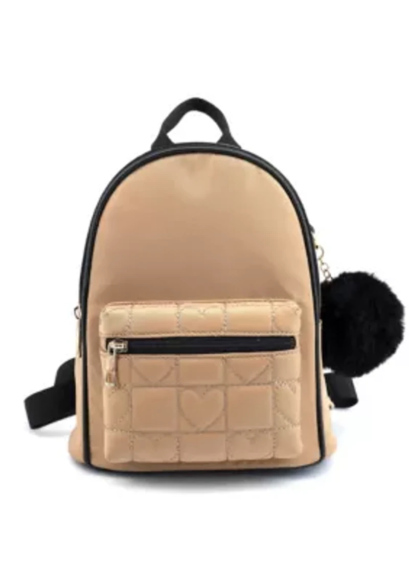Sophie Quilted Hearts Backpack