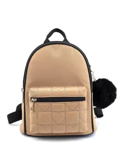 Sophie Quilted Hearts Backpack