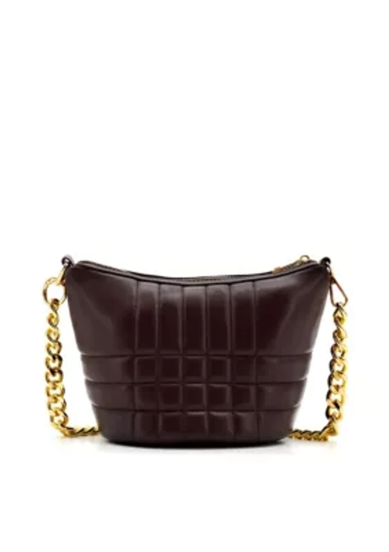 Eleni Quilted Crossbody Top Handle Bag