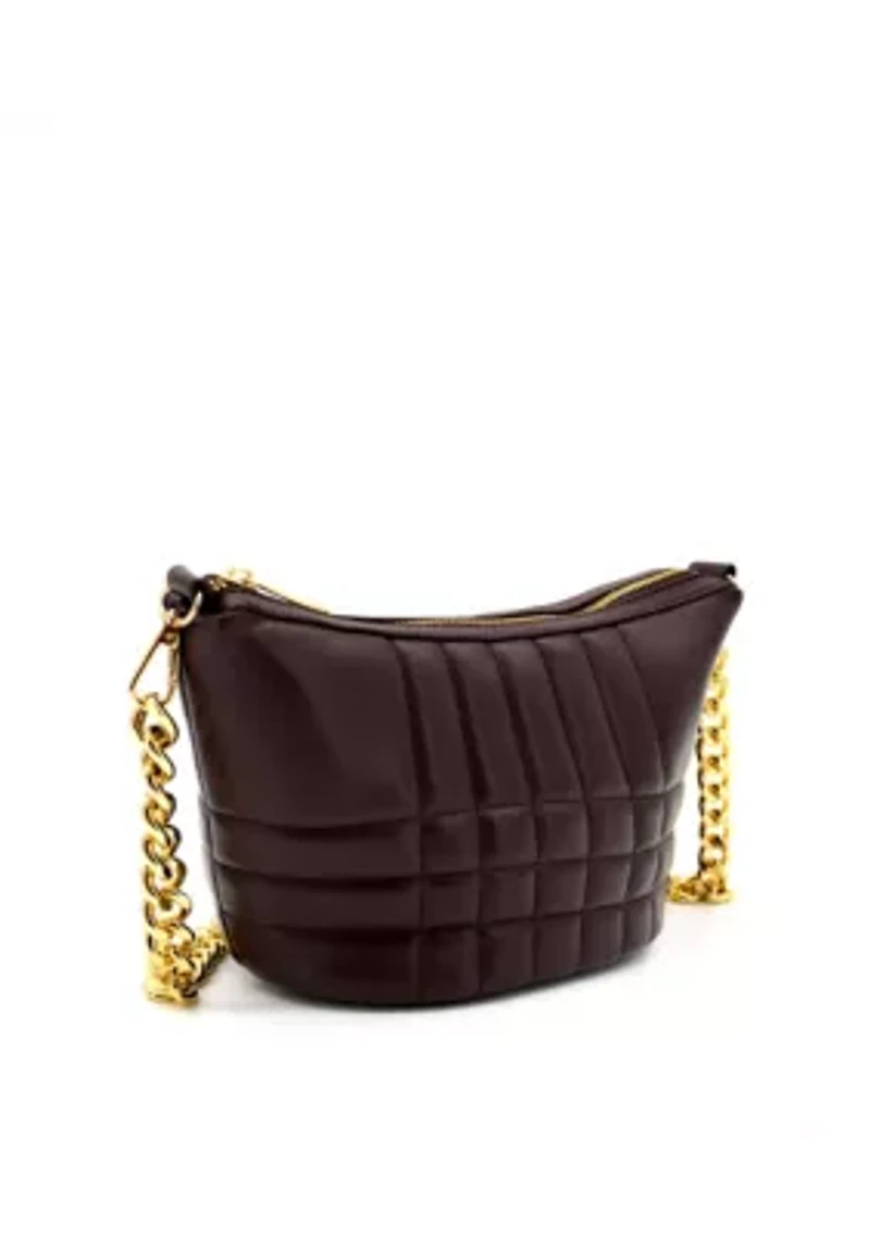 Eleni Quilted Crossbody Top Handle Bag