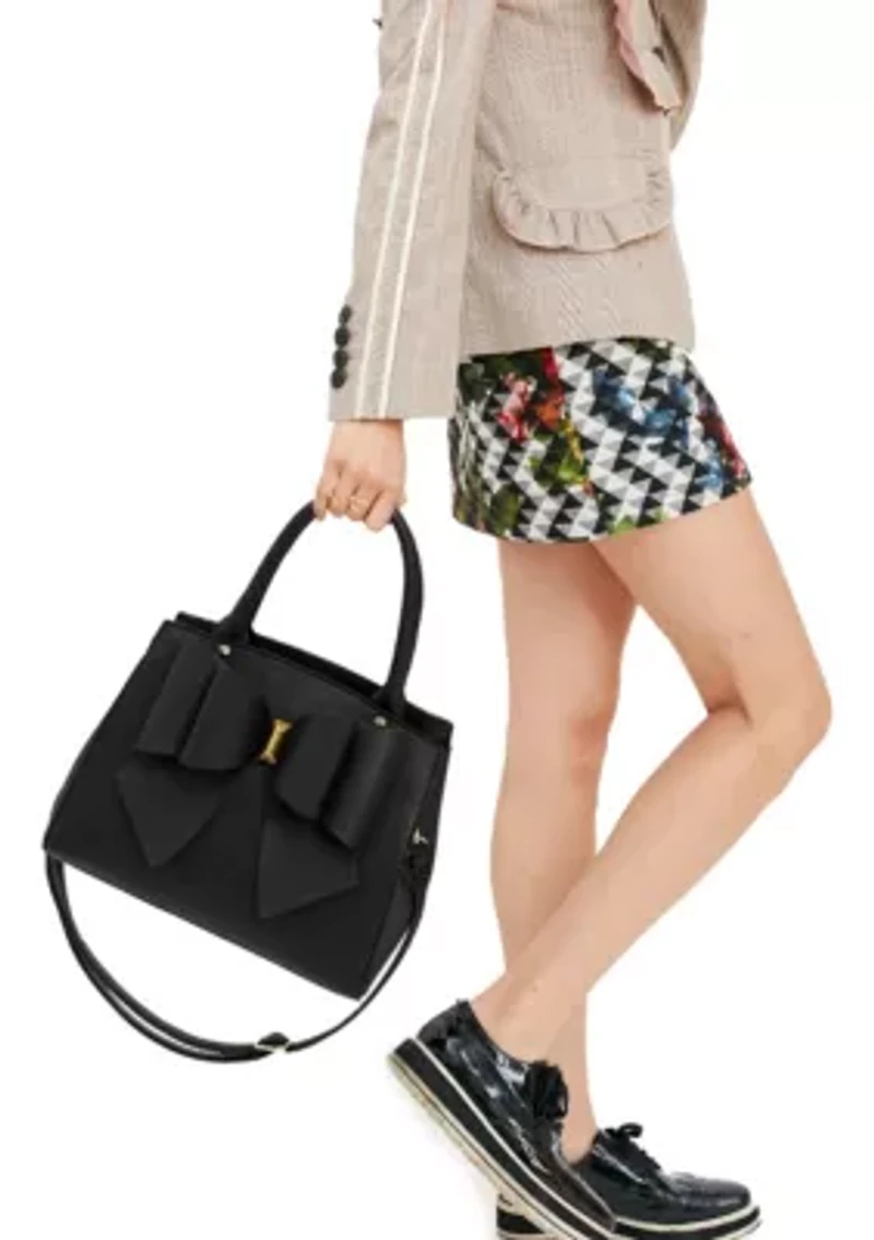 Park Double Bowtie Top Handle Satchel