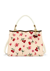 Cerise Top Handle Crossbody Bag