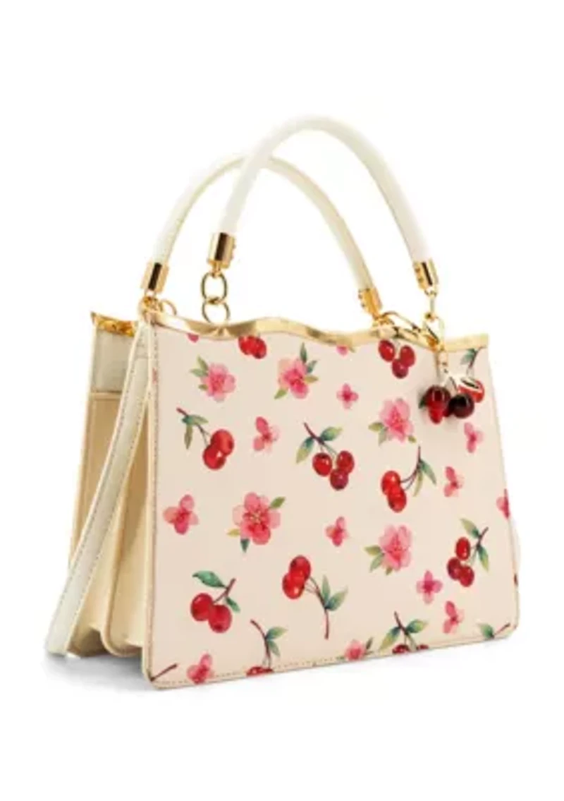 Cerise Top Handle Crossbody Bag