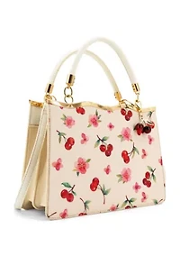 Cerise Top Handle Crossbody Bag