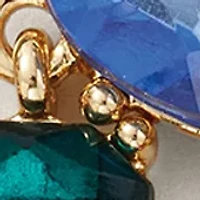 Sewing Down South x Crown & Ivy™ Statement Stone Chandelier Earrings