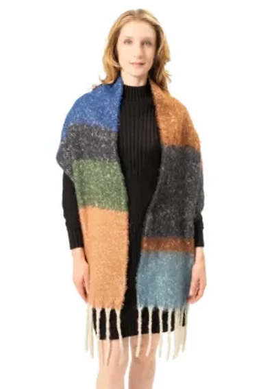 MULTI STRIPE COZY SCARF