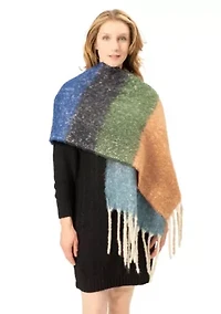MULTI STRIPE COZY SCARF