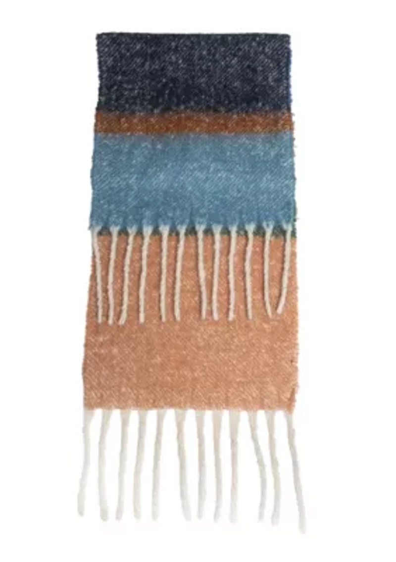 MULTI STRIPE COZY SCARF