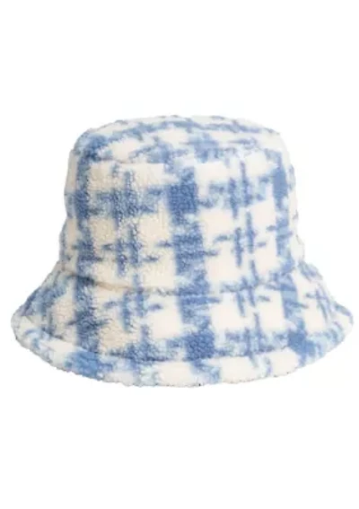 PLAID SHERPA BUCKET