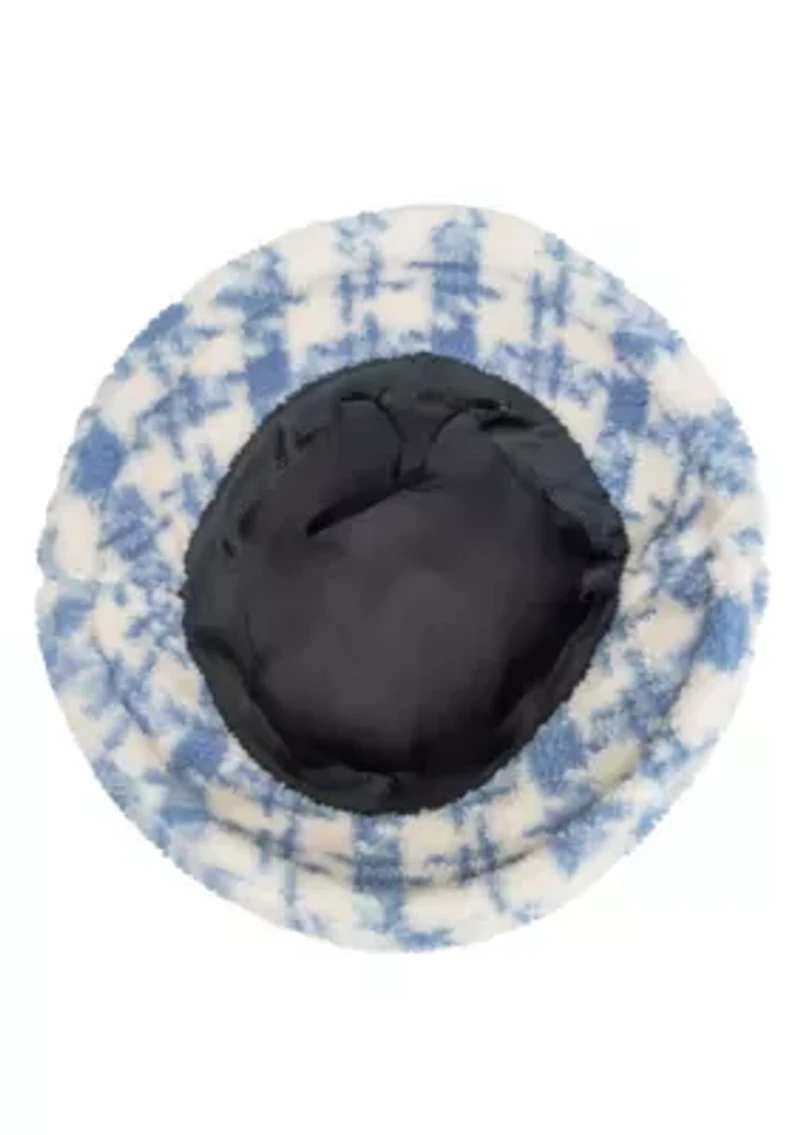 PLAID SHERPA BUCKET