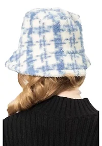PLAID SHERPA BUCKET