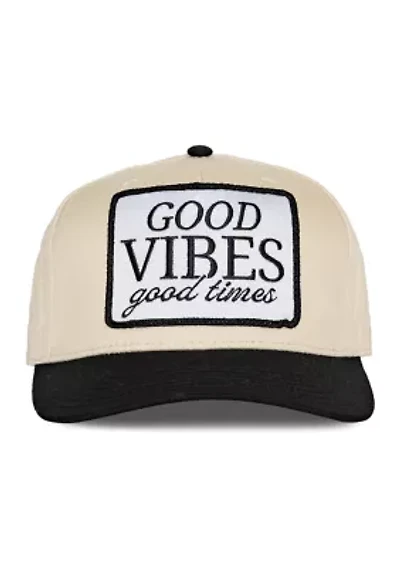 Good Vibes Good Times Trucker Hat