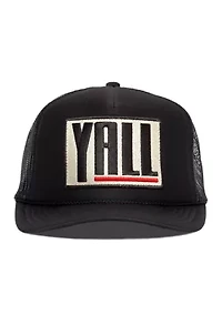 Yall Trucker Hat in Black