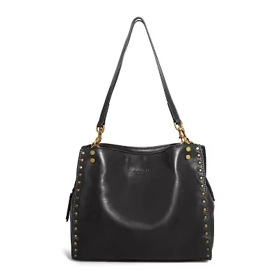 Lenox Studded Triple Entry Satchel