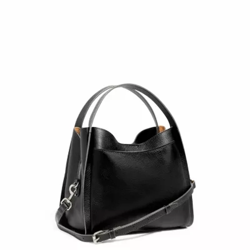 Auburn Conv. Crossbody W/ Leather Spray