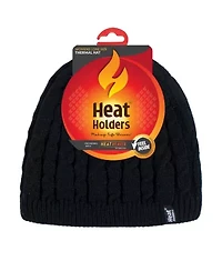 Alesund Solid Cable Knit Hat