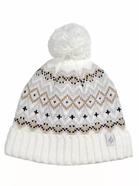 Astrid Fairisle Pompom Hat