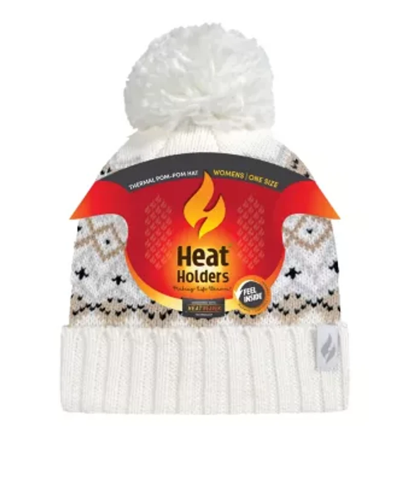 Astrid Fairisle Pompom Hat