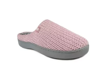 Audrey Rib Knit Scuff Slipper