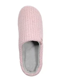 Audrey Rib Knit Scuff Slipper
