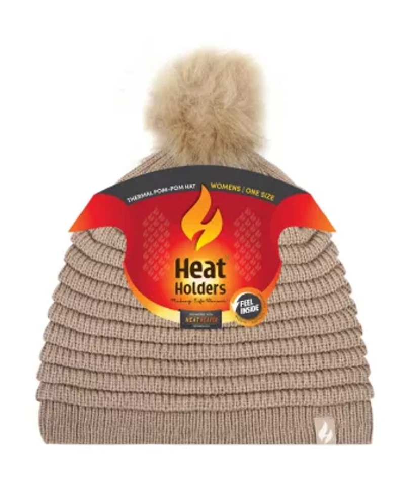 Cannes Ribbed Hat w/ Pom