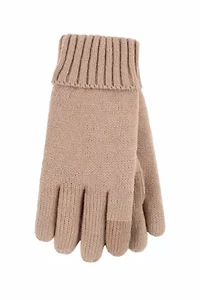 Cathy Flat Knit Glove with Touch Screen