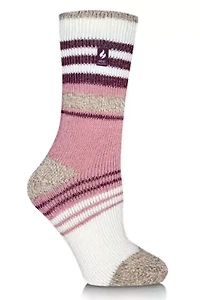 Chloe Stripe Crew Sock