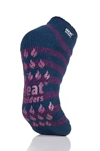 Irene Twist Stripe Ankle Slipper Sock