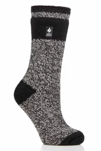 Snowdrop Block Twist Crew Sock