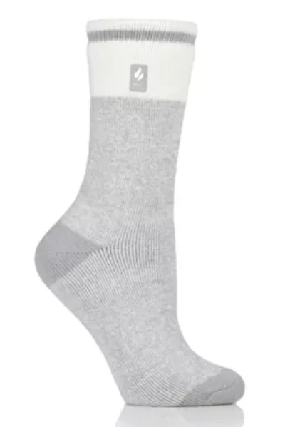 Lite Willow Block Twist Crew Sock
