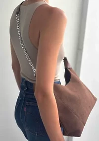 Brown Shoulder Bag