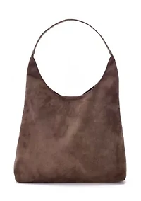 Dark Brown Slouchy Shoulder Bag