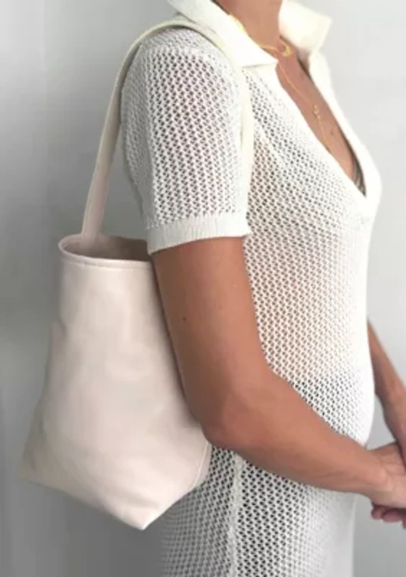 Ivory Bucket Bag