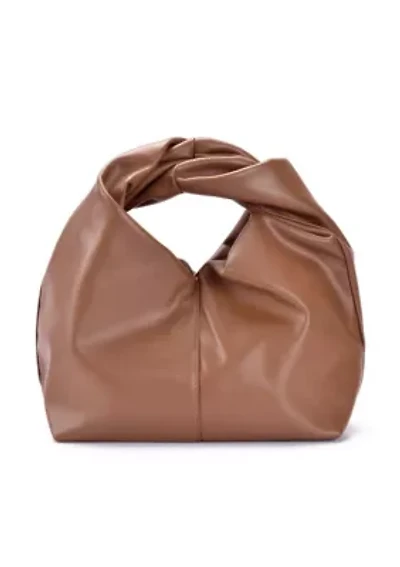 Rust Slouchy Twist Bag