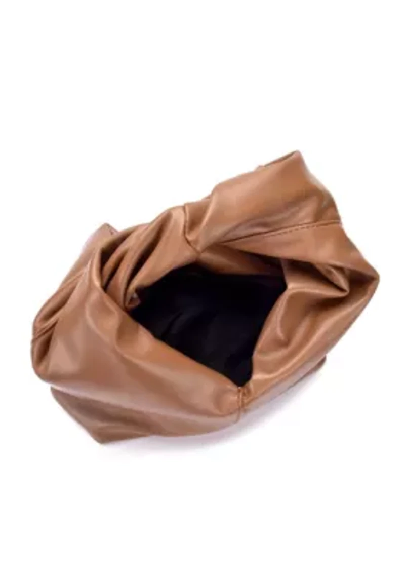 Rust Slouchy Twist Bag