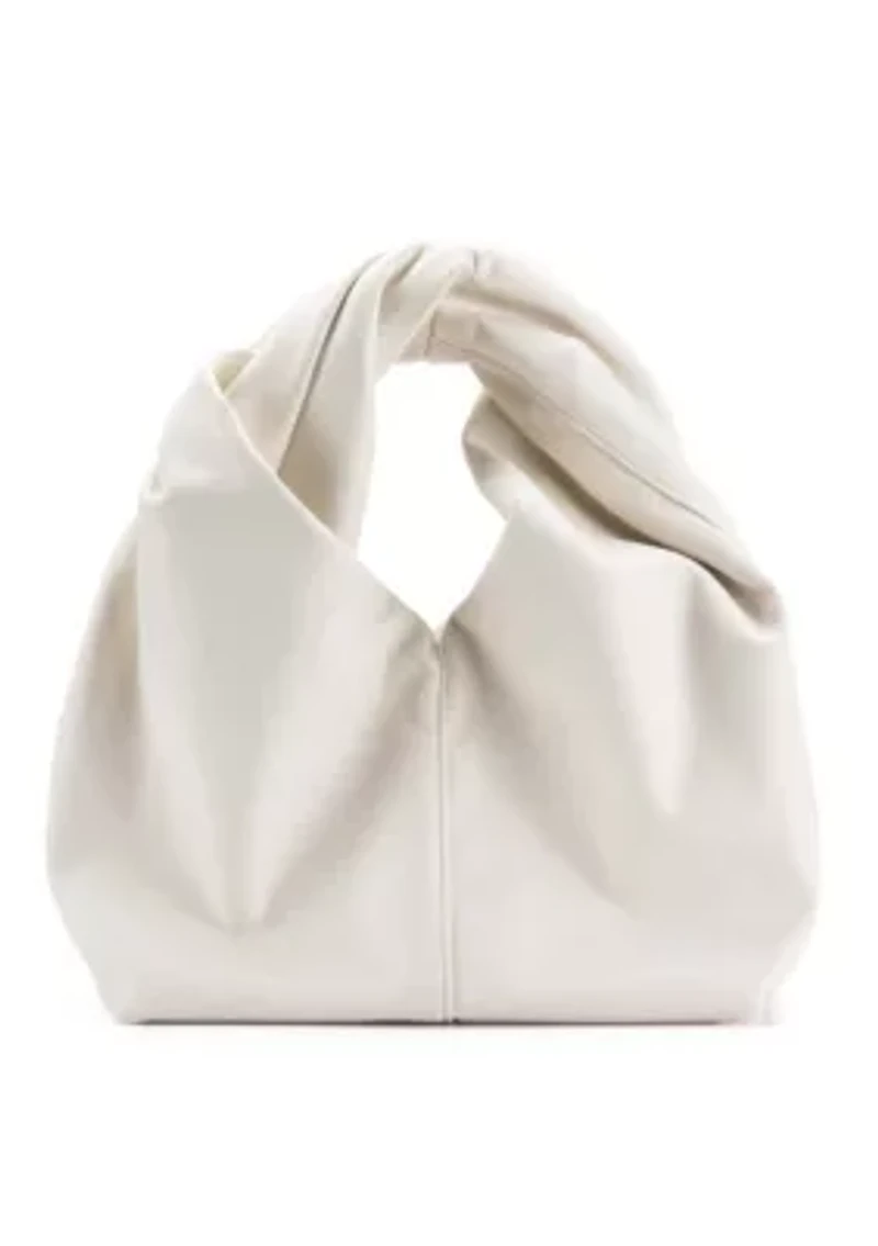 Ivory Slouchy Twist Bag