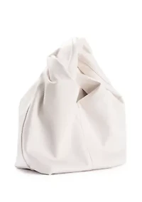 Ivory Slouchy Twist Bag
