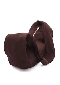 Dark Brown Moon Crossbody Bag