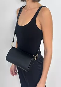 Black Cylinder 90's Bag