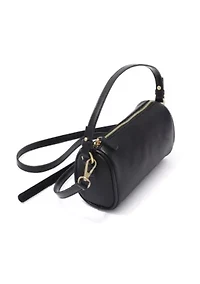 Black Cylinder 90's Bag