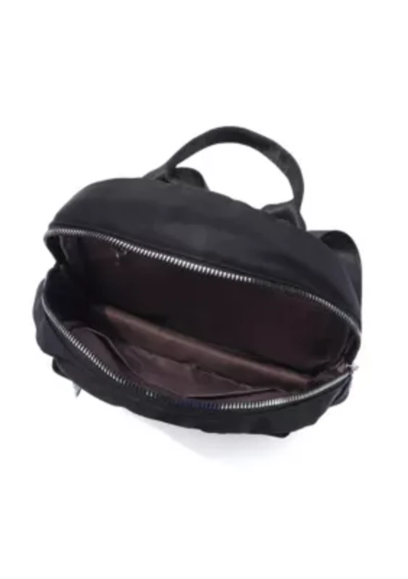 Black Sporty Small Backpack