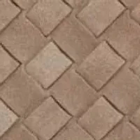 Suede Tan Woven Baguette Bag