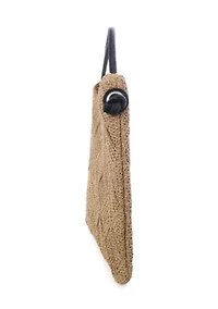 Natural Raffia Shoulder Hobo Bag