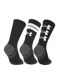 Adult Unisex Perf Tech Nov 3pk Crew