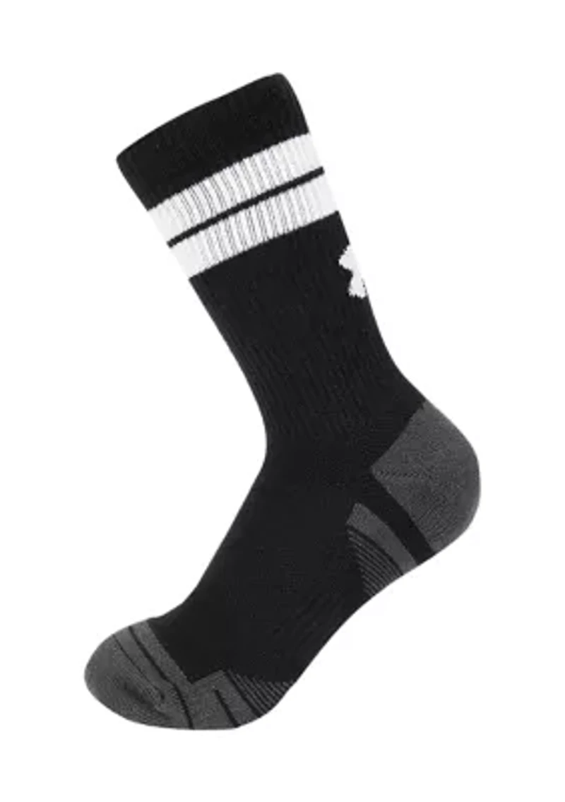 Adult Unisex Perf Tech Nov 3pk Crew