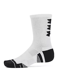 Adult Unisex Perf Tech Nov 3pk Crew