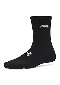 Essential Women's 3-Pack Mid Crew Socks