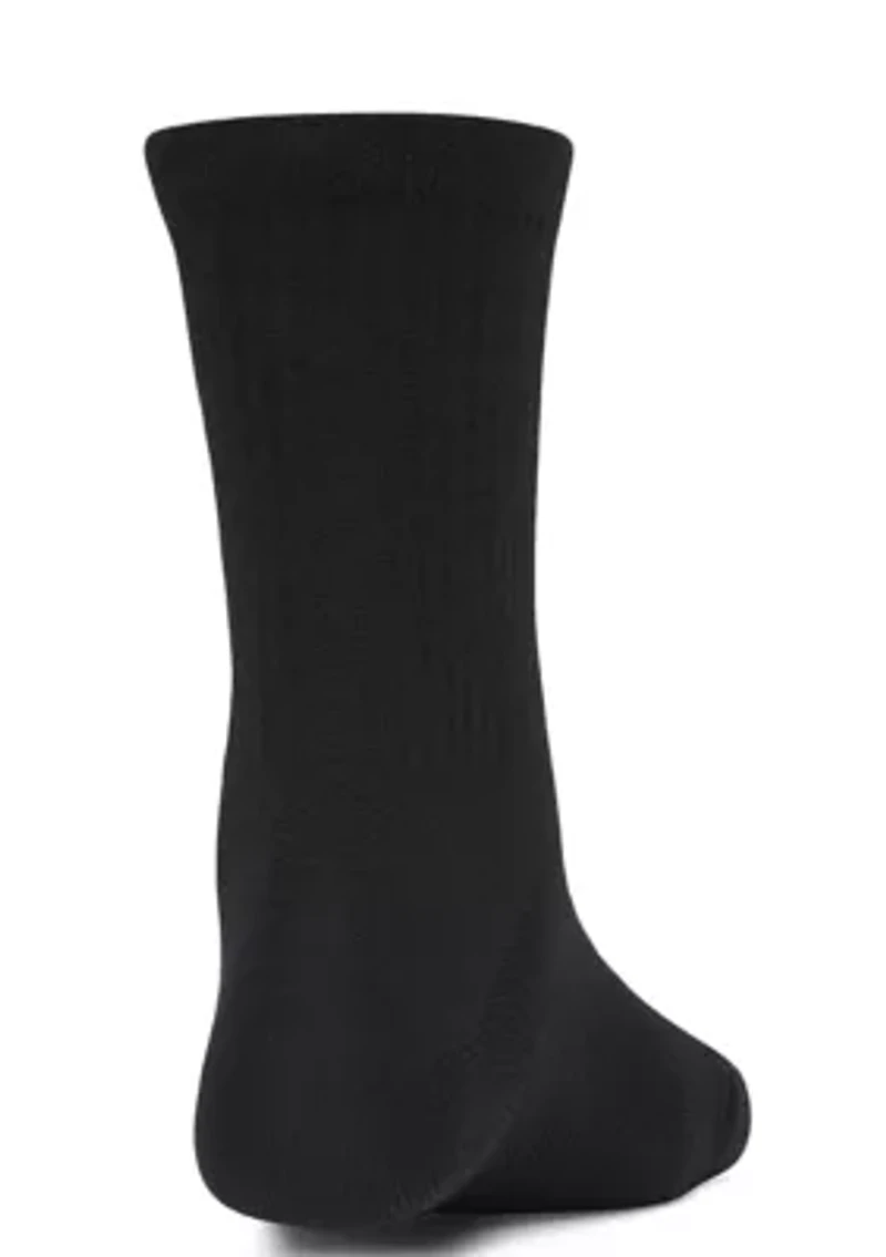 Essential Women's 3-Pack Mid Crew Socks